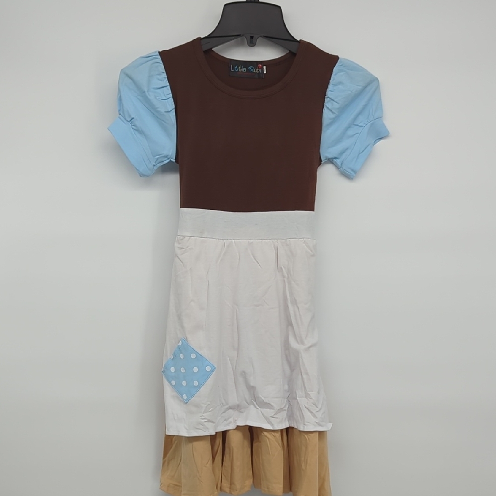 New Girl Cinderella Work Dress Costume child size 2 4 6 8 10 12 14 16